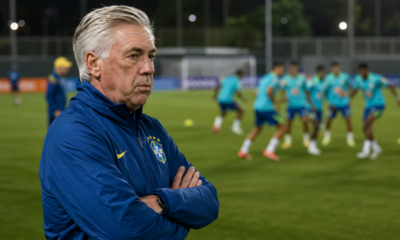 O plano de Carlo Ancelotti para recolocar o Brasil entre os favoritos da Copa do Mundo