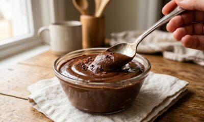 Essa mousse de chocolate fica super cremosa e marcante, perfeita para servir bem gelada