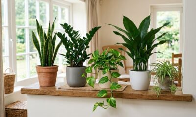 5 plantas de interior resistentes que sobrevivem aos esquecidos e deixam a casa mais verde