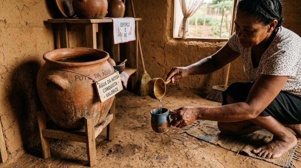 Provérbio africano do dia: "Uma vez que você carrega sua própria água, você se lembrará de tudo..." - lições de vida inspiradoras sobre por que o trabalho árduo faz você valorizar mais tudo e por que o esforço e a luta constroem um caráter forte.