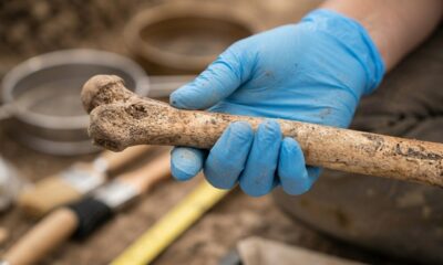 Arqueólogos descobriram como os humanos antigos utilizavam os ossos de seus mortos