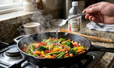 Colocar vinagre na água do cozimento dos legumes: para que serve e quando fazer
