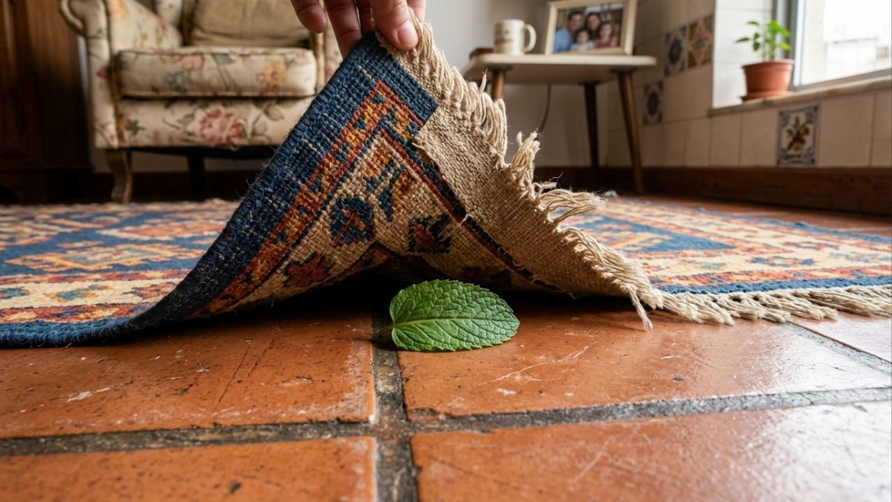 Colocar folha de hortela debaixo do tapete à noite: para que serve e como a casa fica pela manhã