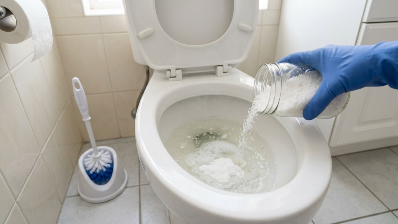 Colocar sal no vaso sanitário antes de dormir: para que serve e por que é recomendado