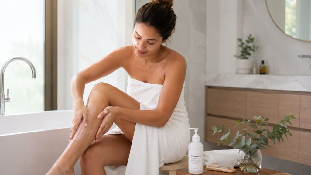3 dicas simples e muito eficazes para aplicar creme corporal e ver os efeitos imediatamente