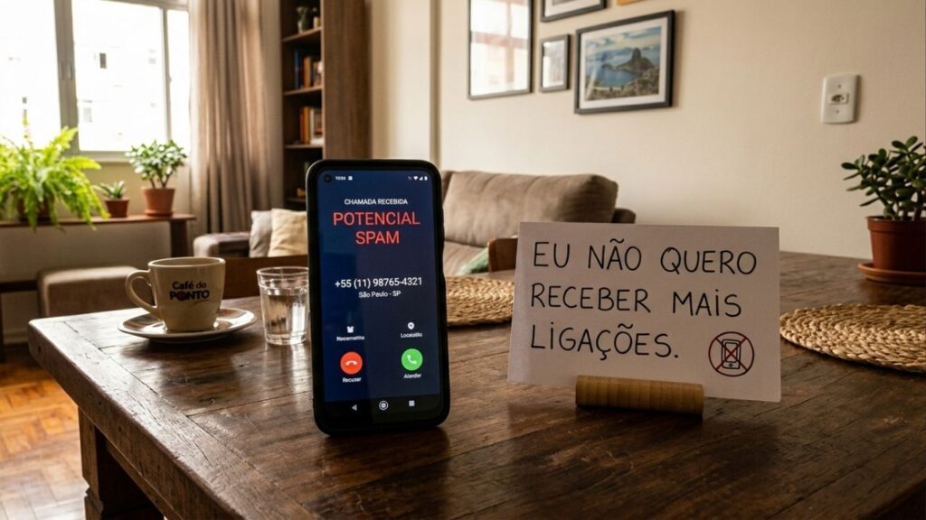 Como bloquear chamadas de spam com uma frase simples