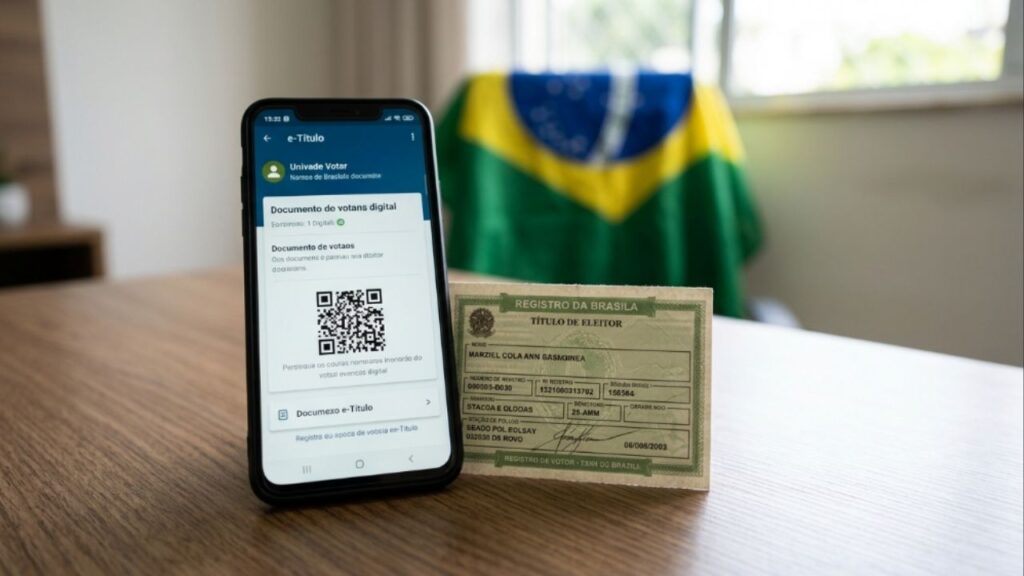 Como consultar sua situação eleitoral e emitir o e-Título pelo celular sem sair de casa