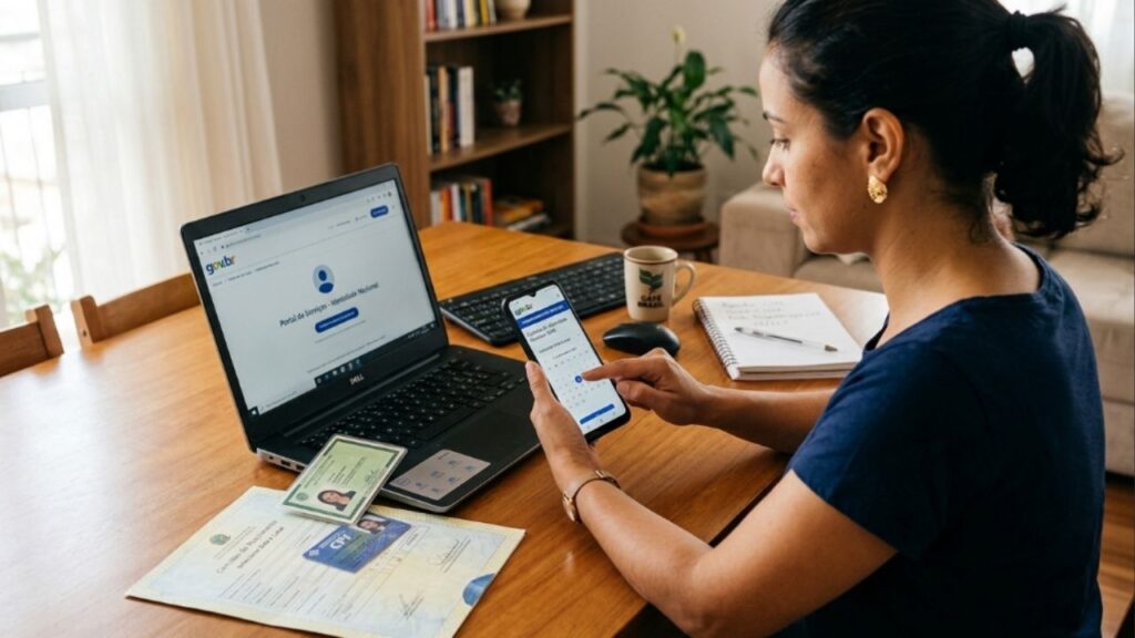 Como emitir a nova carteira de identidade pelo celular sem sair de casa em 2026