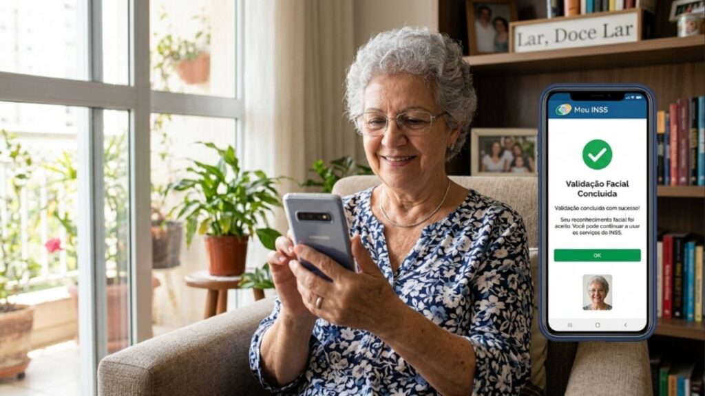 Como fazer a prova de vida do INSS pelo aplicativo do celular sem precisar ir ao banco