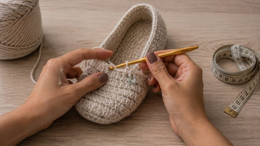 Aprenda a fazer uma meia de crochê linda e fácil mesmo sendo iniciante