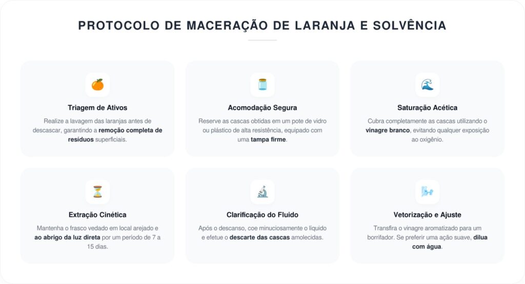 Misturar casca de laranja com vinagre branco: para que serve e por que muita gente guarda essa receita