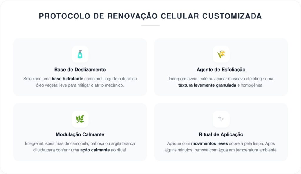Mistura natural que deixa a pele com aparência renovada