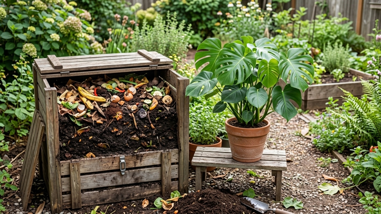Como transformar restos de alimentos no melhor adubo para fortalecer suas plantas em casa