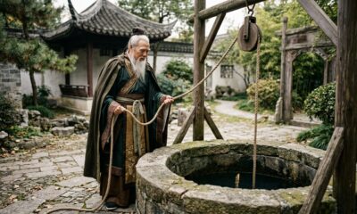 Reflexão chinesa do dia: “Um cavalheiro resgataria um homem preso em um poço, mas não pularia dentro dele. Ele não é perfeito, mas também não é estúpido.”