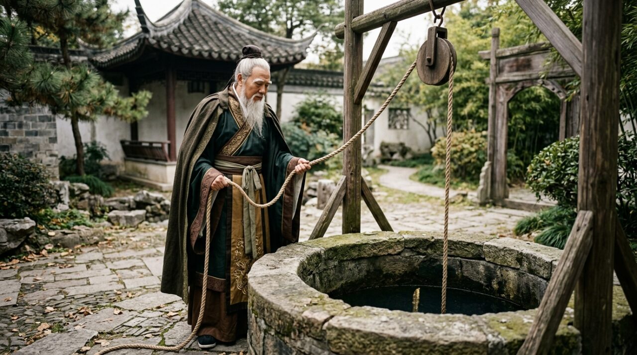 Reflexão chinesa do dia: “Um cavalheiro resgataria um homem preso em um poço, mas não pularia dentro dele. Ele não é perfeito, mas também não é estúpido.”