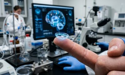 Lentes de contato que estimulam o cérebro podem abrir novo caminho contra depressão