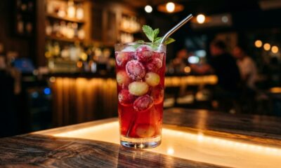 Adeus gelo derretido: uvas congeladas deixam o copo bonito e preservam o sabor