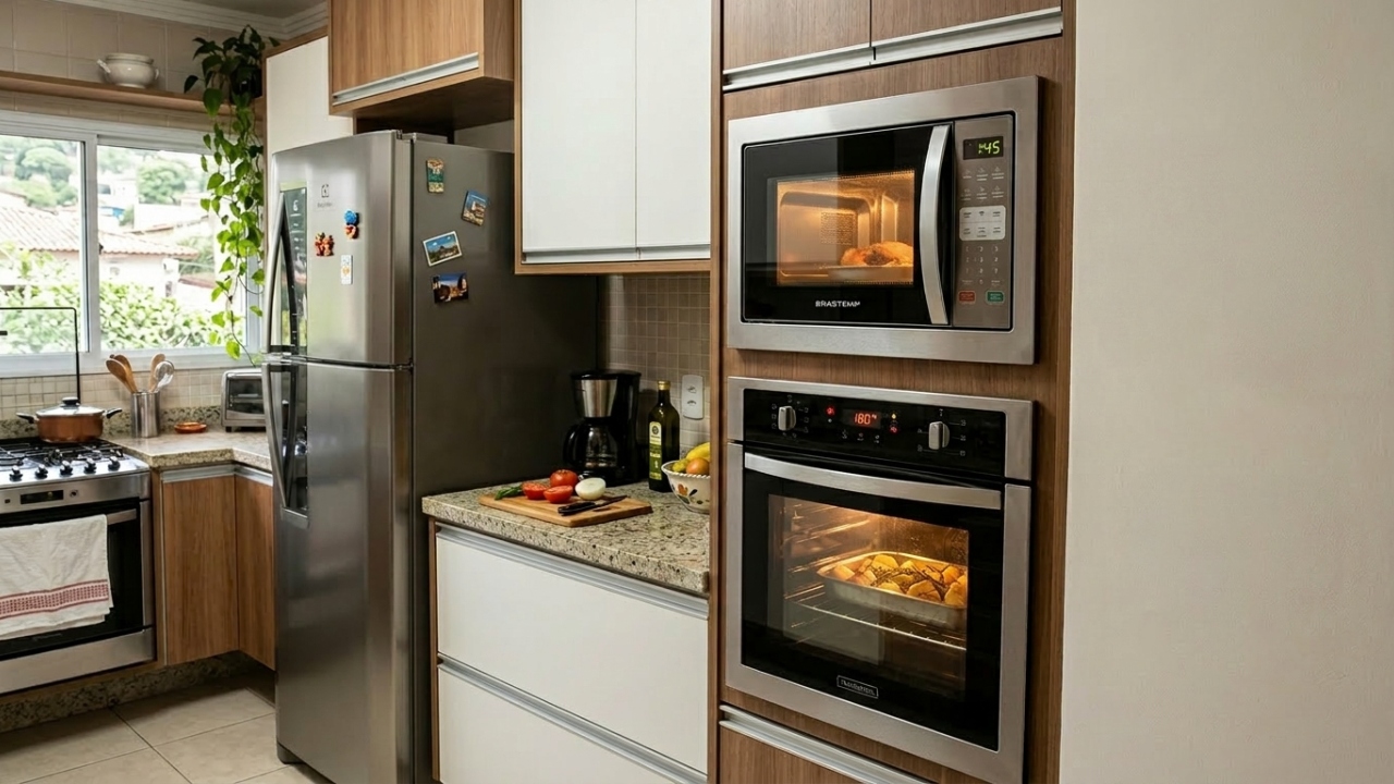 Os eletrodomésticos da cozinha que mais gastam energia e exigem atenção no uso diário