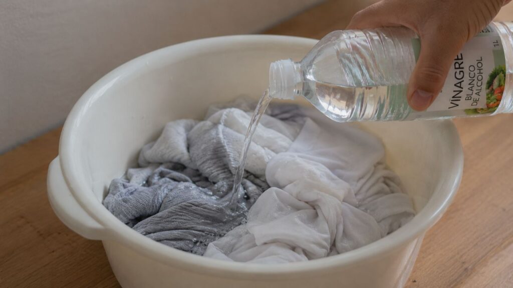 Deixar a roupa de molho em vinagre antes de lavar: para que serve e como fazer
