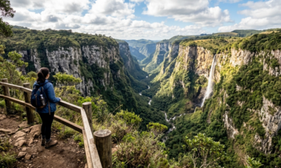 Com mais de 1.000 metros de altitude, a “Terra dos Cânions” se destaca como um dos destinos mais espetaculares para aventura na serra