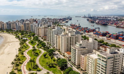 Entre jardins exuberantes e infraestrutura gigante, essa cidade do litoral paulista se destaca com o maior porto da América Latina