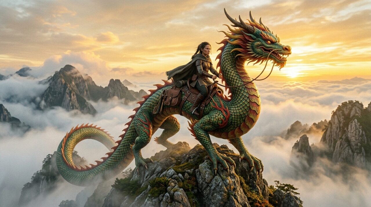Provérbio chinês do dia: “Se você ignorar o dragão, ele o devorará. Se você tentar confrontar o dragão, ele o...” — reflexão sobre desafios, adaptabilidade e a arte de lidar com a mudança.