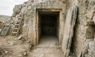 Quando os arqueólogos abriram essa enorme tumba, não havia ninguém lá dentro