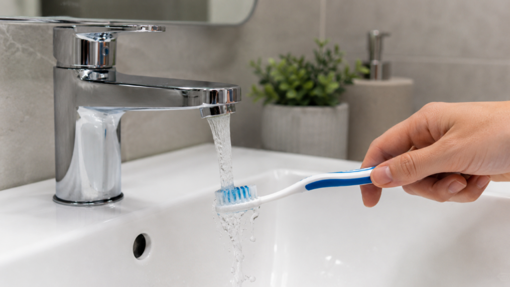 O erro comum ao guardar a escova de dentes que pode aumentar bactérias sem você perceber