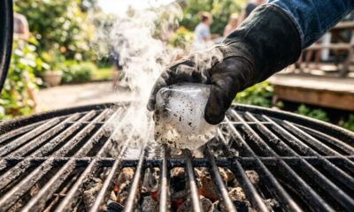 Esfregar gelo na grelha antes de fazer churrasco: para que serve e por que cada vez mais pessoas estão fazendo isso