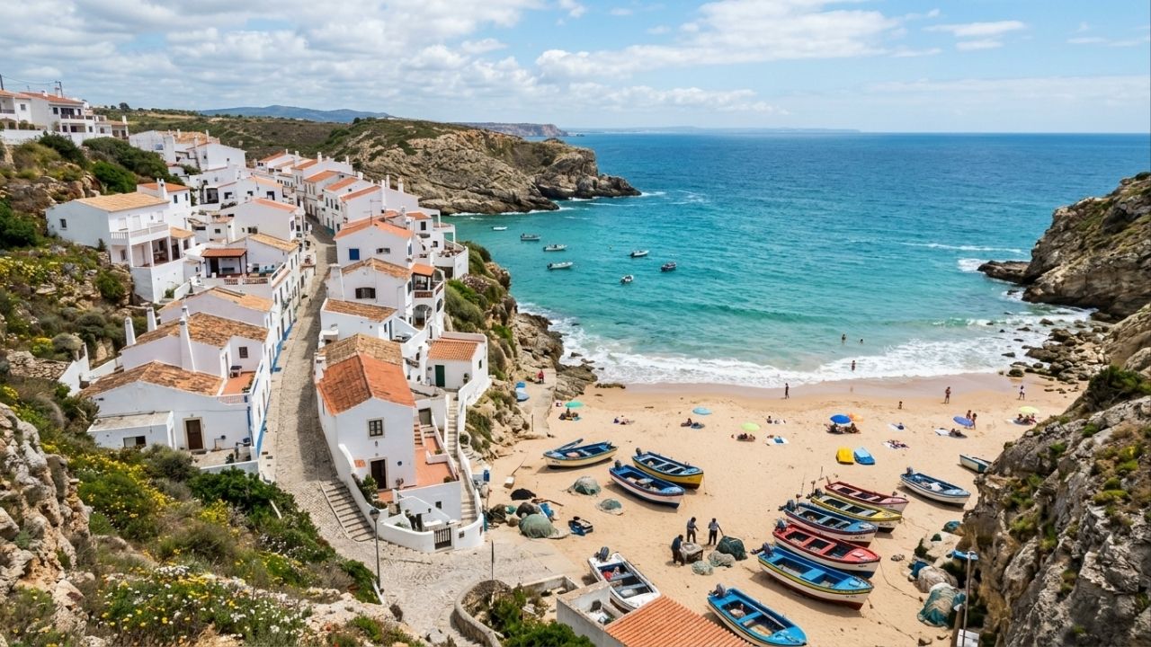 Esquece a Grécia ou Itália: esta vila à beira da praia é um paraíso desconhecido de muitos portugueses