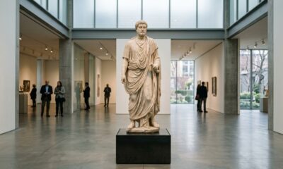 Uma estátua romana roubada ficou exposta em um museu americano por 58 anos. Até que uma pista bizarra a denunciou