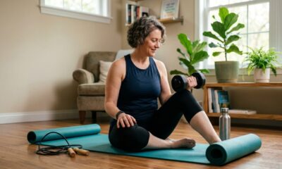 5 tipos de exercícios para manter o peso durante a menopausa