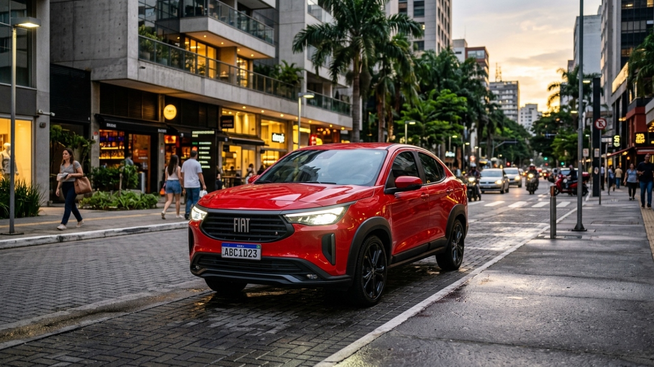 Fiat Fastback 2028 aparece sem disfarces e promete virar o SUV cupê mais desejado do Brasil