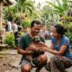 Casal conhece filhote de cachorro perdido em Bali e decide salvá-lo