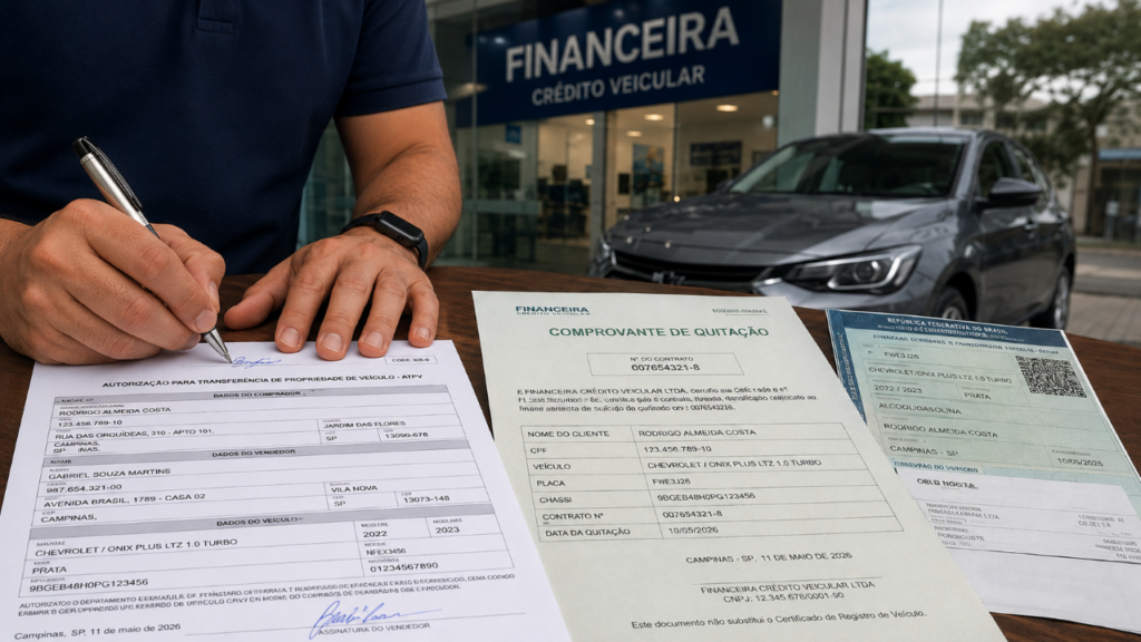 Carro financiado exige cuidado: a promessa de transferência simples pode esconder dívida
