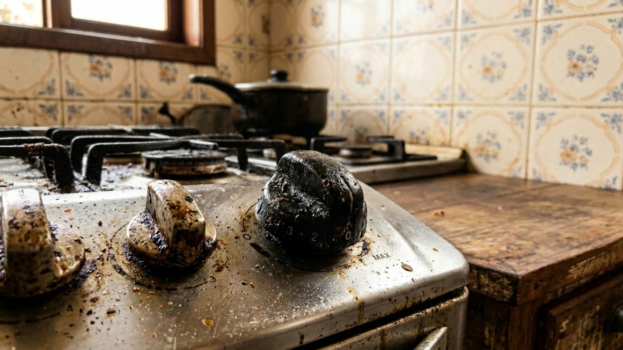 Adeus botões engordurados: o método caseiro que deixa o fogão com aparência mais limpa