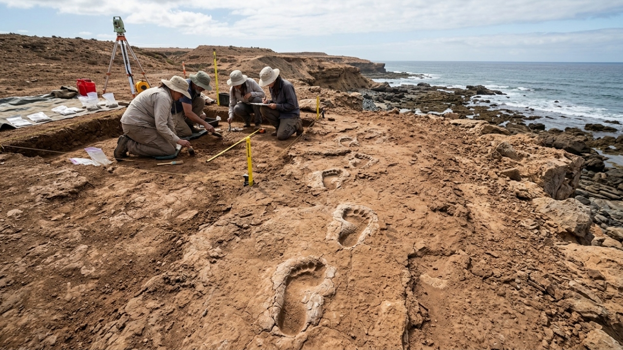Arqueólogos encontraram pegadas humanas de 115 mil anos em locais onde não deveriam estar