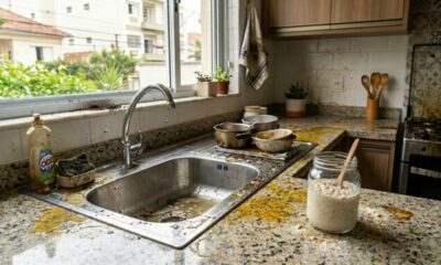 Misture esses 2 ingredientes e transforme sua limpeza de cozinha