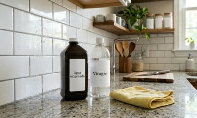 Misturar água oxigenada com vinagre: para que serve e quando usar
