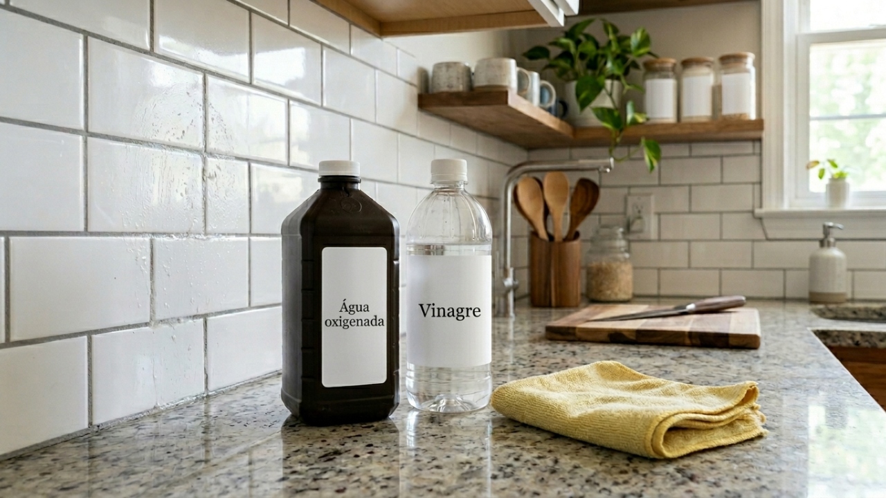 Misturar água oxigenada com vinagre: para que serve e quando usar