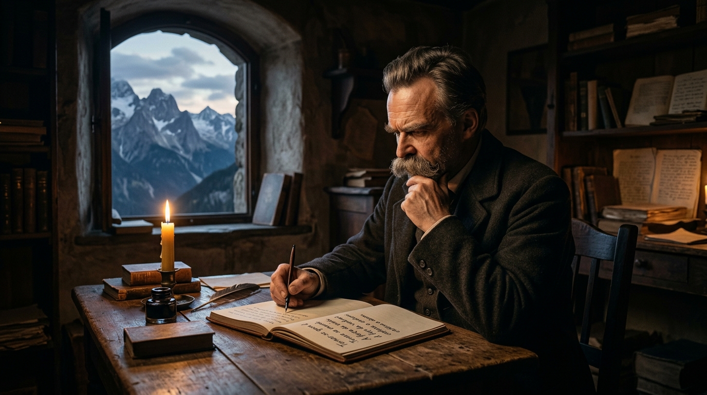 Citação do dia de Friedrich Nietzsche, “Quem tem um porquê enfrenta quase qualquer como”. Lições sobre propósito, resistência e por que saber o motivo muda a forma de suportar fases difíceis