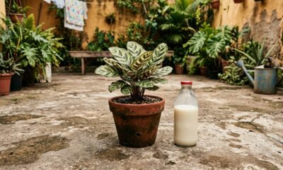 Usar leite nas plantas ajuda de verdade ou pode trazer mais problema que solução?