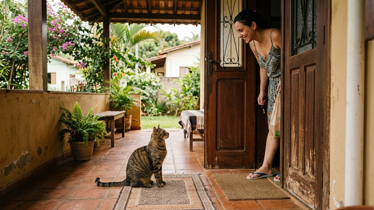 Nem só pelo rosto, nem por acaso: como gatos reconhecem seus donos na rotina da casa