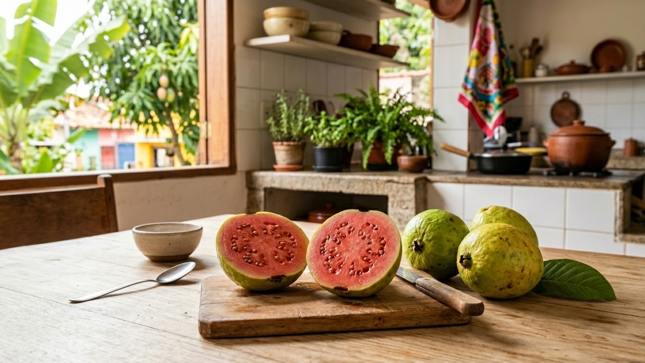O detalhe da goiaba que muita gente joga fora pode mudar a forma como a fruta age no corpo