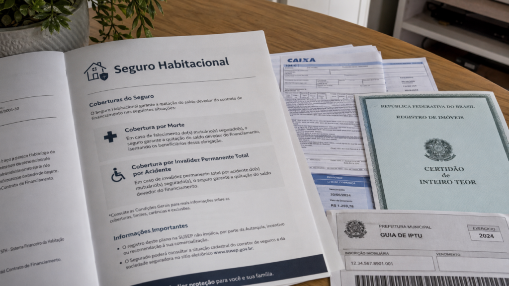 Herança de imóvel financiado: a regra que muitos só descobrem quando o banco começa a cobrar