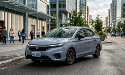 Honda City 2027 surge sem camuflagem antes da estreia e adota visual inspirado no Honda Prelude