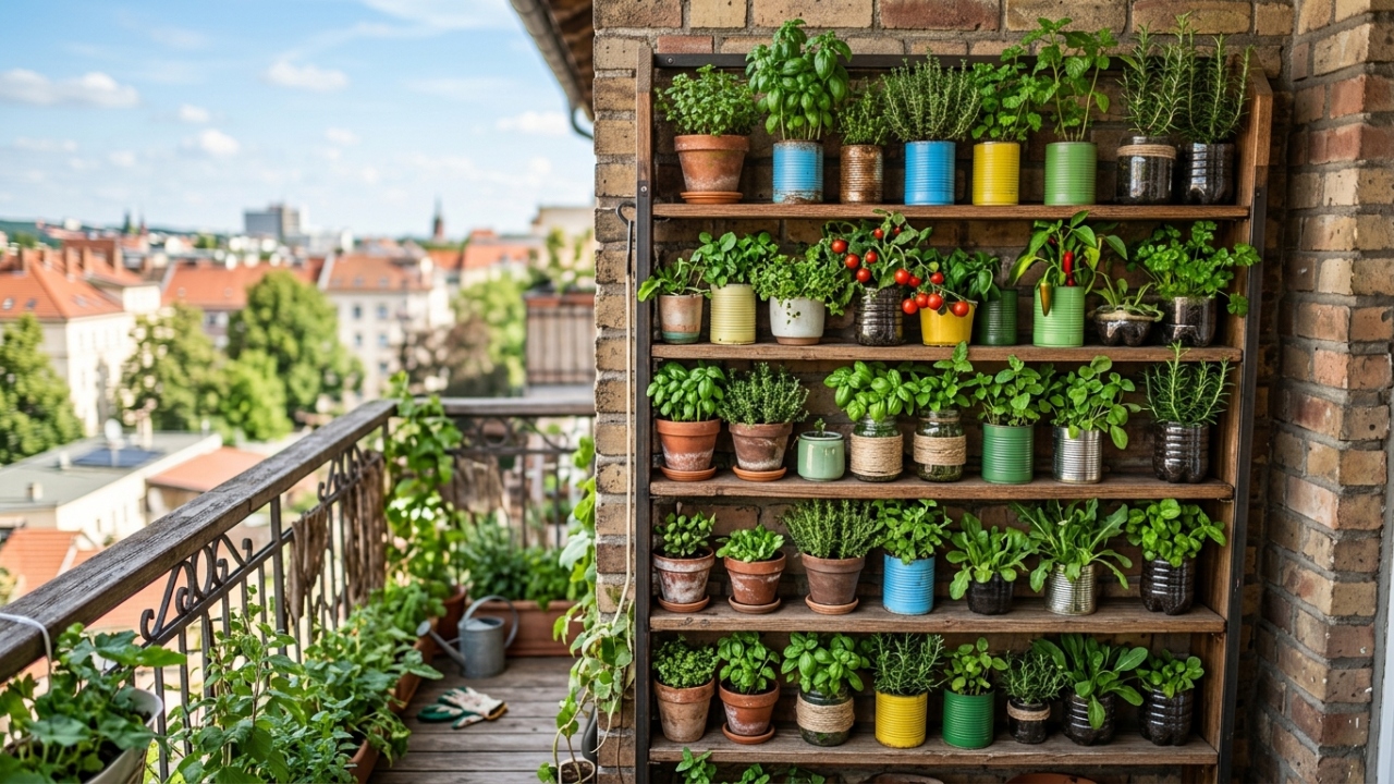 Como montar uma horta orgânica em pequenos espaços e aproveitar cada canto da sua casa