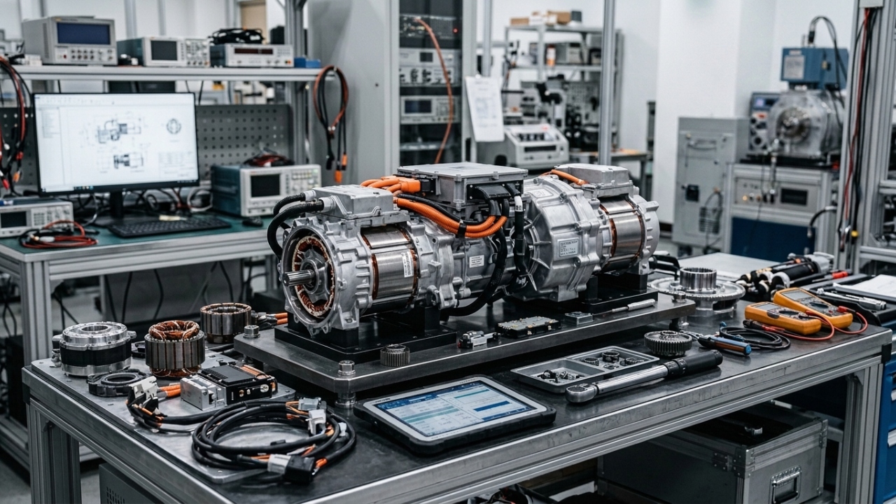 Hyundai cria motor elétrico modular que pode baratear carros elétricos