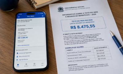 O novo teto do INSS em 2026 pode confundir aposentados: entenda quem realmente recebe mais