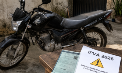 Transferência de moto em 2026: o detalhe que pode fazer o dono perder a isenção do IPVA